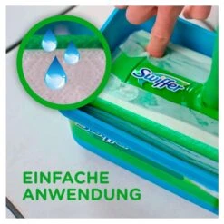 Swiffer Bodenwischer Feuchte Bodentücher Nachfüllpack Mit Frische Duft 12 Tücher, Für Eine Schnelle Und Einfache Reinigung -Lebensmittelgeschäft 4501010255 5413149750425 06