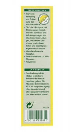 Frosch Waschmaschinen Hygiene-Reiniger Citrus -Lebensmittelgeschäft 4501011998 4001499939891 04.jpg