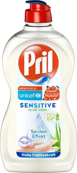 Pril Geschirrspülmittel Sensitive Aloe Vera 1 Pril Geschirrspülmittel Sensitive Aloe Vera