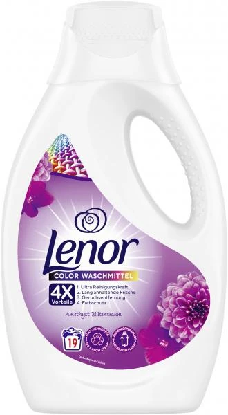 Lenor Waschmittel Flüssig Amethyst Blütentraum