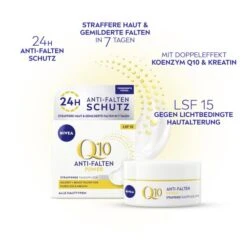 Nivea Q10 Power Anti-Falten + Straffung Tagespflege LSF15 -Lebensmittelgeschäft 4501020263 4005900546074 04
