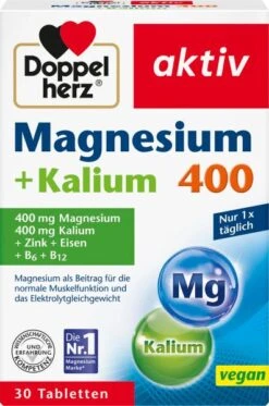 Doppelherz Aktiv Magnesium + Kalium 400