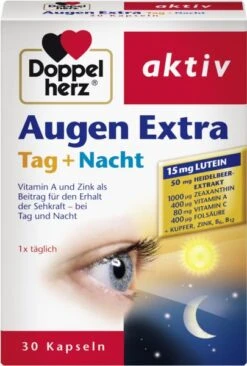 Doppelherz Aktiv Augen Extra Tag + Nacht Kapseln