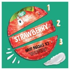 Bear Fruits Strawberry Hair Masks 3er Pack -Lebensmittelgeschäft 4501125916 8006540511312 03