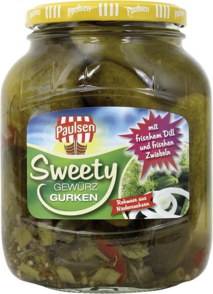 Paulsen Sweety Gewürzgurken 1 Paulsen Sweety Gewürzgurken