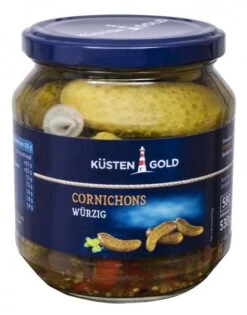 Küstengold Cornichons Würzig