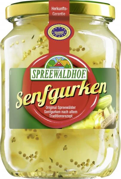 Spreewaldhof Senfgurken 1 Spreewaldhof Senfgurken