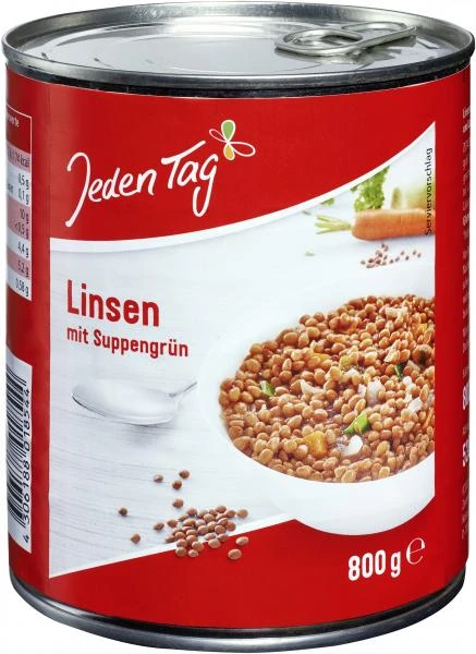 Jeden Tag Linsen Mit Suppengrün 1 Jeden Tag Linsen Mit Suppengrün