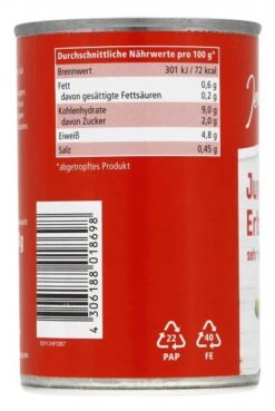 Jeden Tag Erbsen Sehr Fein -Lebensmittelgeschäft 4502040366 4306188018698 03