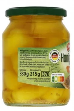 Hengstenberg Honig-Gurken Mild-süß -Lebensmittelgeschäft 4502040397 40081588 03