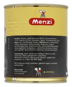 Menzi Bohnensuppe Serbisch -Lebensmittelgeschäft 4502051447 4016900410098 03.jpg
