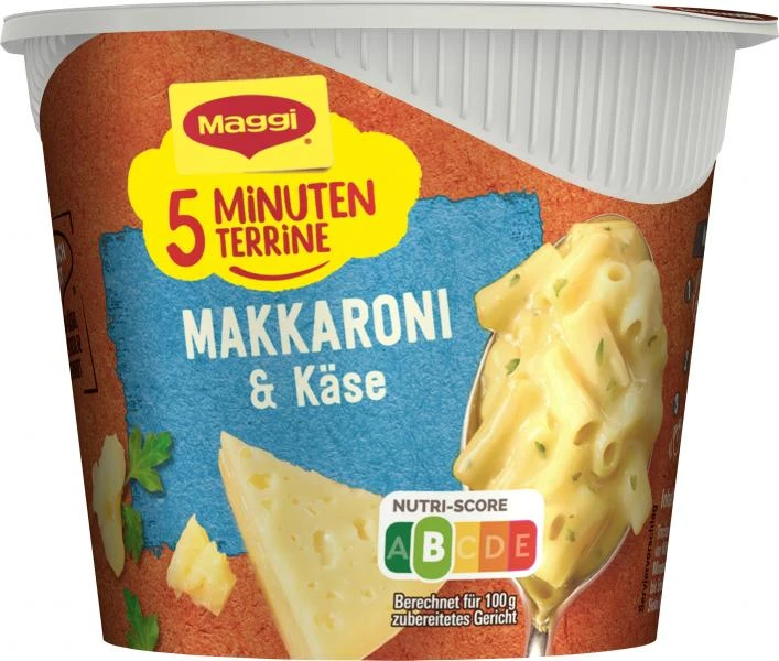 Maggi 5 Minuten Terrine Makkaroni & Käse 2 Maggi 5 Minuten Terrine Makkaroni & Käse – Bild 2