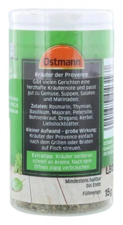 Ostmann Kräuter Der Provence 6 Ostmann Kräuter Der Provence -Lebensmittelgeschäft 4502070046 4002674043181 03.jpg