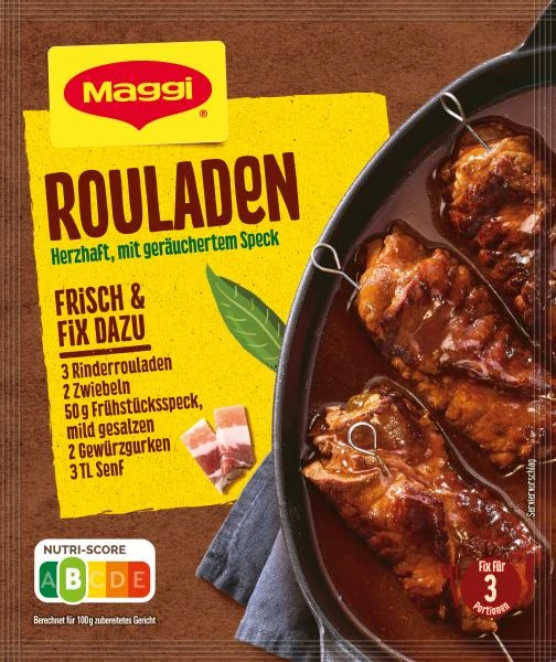 Maggi Fix & Frisch Rouladen 1 Maggi Fix & Frisch Rouladen