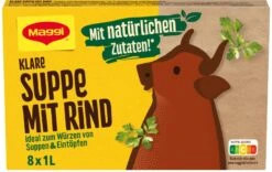 Maggi Klare Suppe Mit Rind - Ergibt 8 Liter