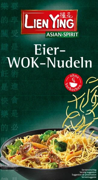 Lien Ying Asian-Spirit Wok-Eier-Nudeln 1 Lien Ying Asian-Spirit Wok-Eier-Nudeln