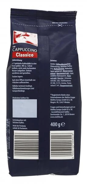 Melitta Classico Cappuccino 3 Melitta Classico Cappuccino – Bild 3