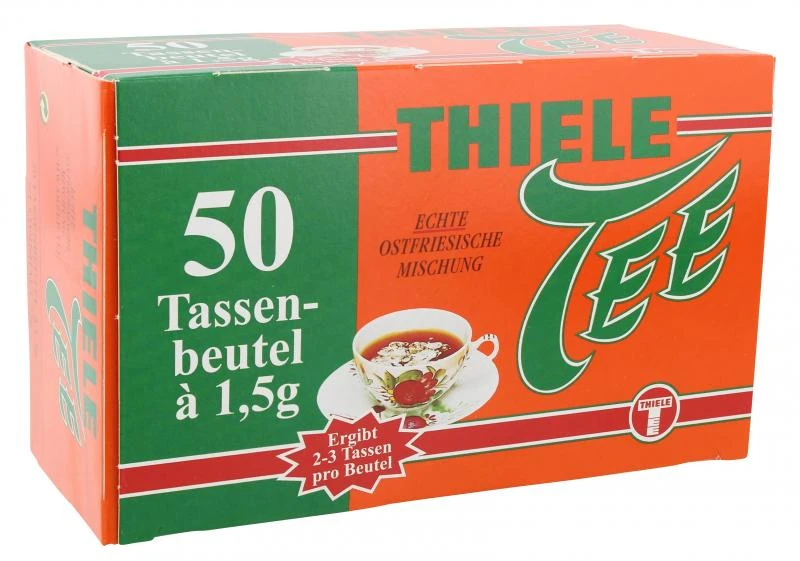 Thiele Tee Echte Ostfriesische Mischung Tassenbeutel 1 Thiele Tee Echte Ostfriesische Mischung Tassenbeutel