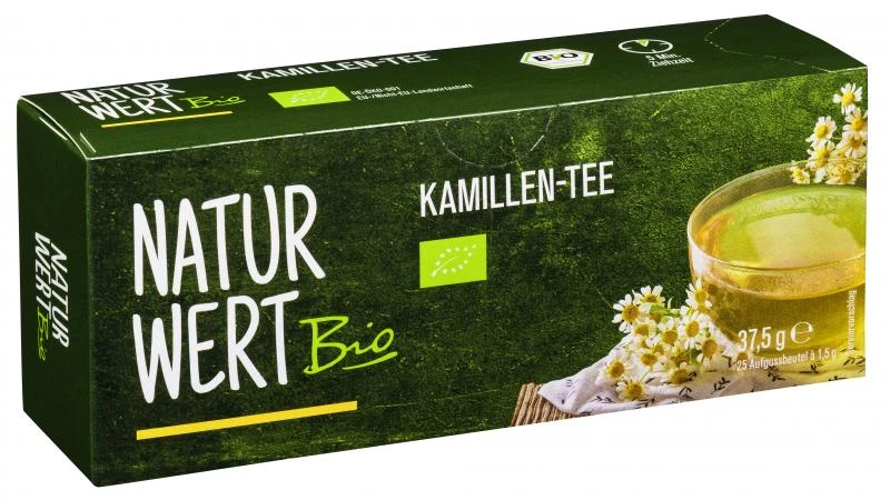 NaturWert Bio Kamillen-Tee 1 NaturWert Bio Kamillen-Tee