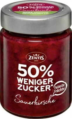 Zentis 50% Weniger Zucker Sauerkirsche