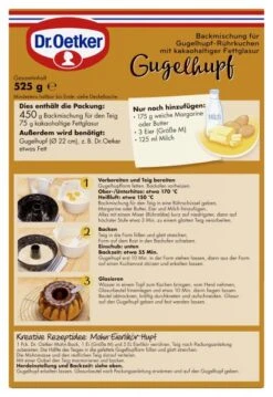 Dr. Oetker Gugelhupf -Lebensmittelgeschäft 4502110056 4000521029944 03