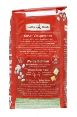 Müller's Mühle Weiße Bohnen -Lebensmittelgeschäft 4502110400 4000286217051 03