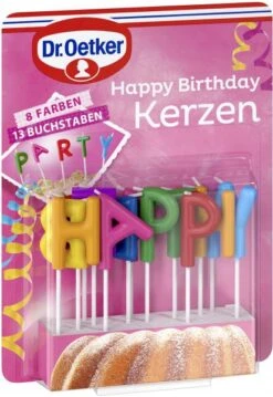 Dr. Oetker Happy Birthday Kerzen