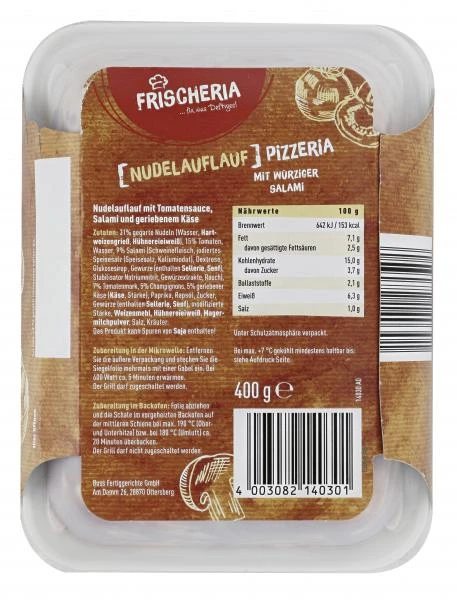 Frischeria Nudelauflauf Pizzeria 2 Frischeria Nudelauflauf Pizzeria – Bild 2